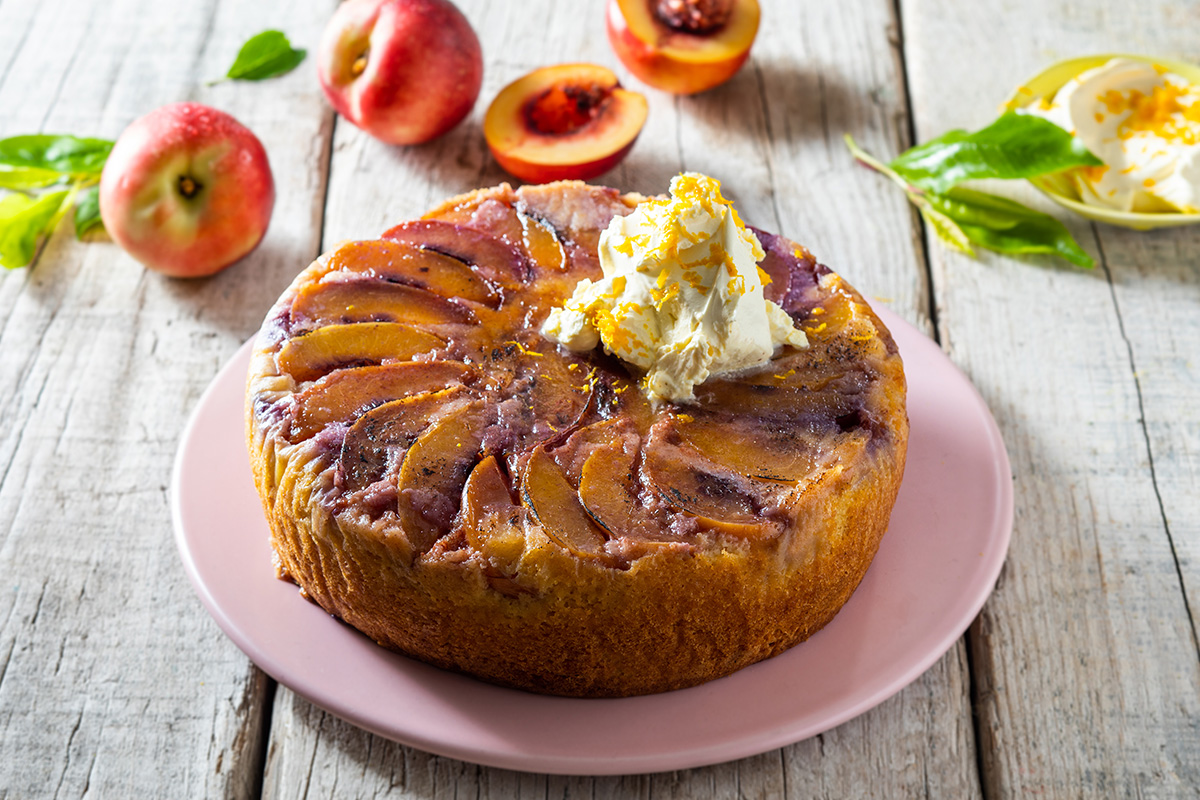 Fall Spiced Plum Cake - South African Plums